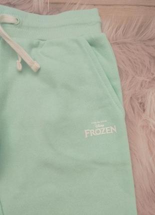 Новые утепленные брюки с начесом бренда disney at primark cерии frozen анна ельза5 фото