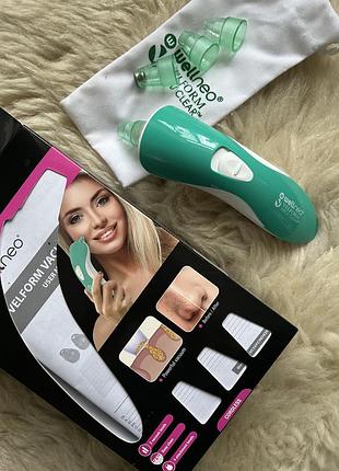 Вакумний прилад для очищення шкіри velform vacu clear wellneo