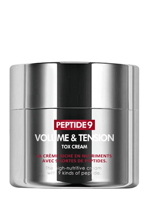 Антивіковий ліфтинг крем з пептидами medi peel peptide 9 volume and tension tox cream, 50 мл.