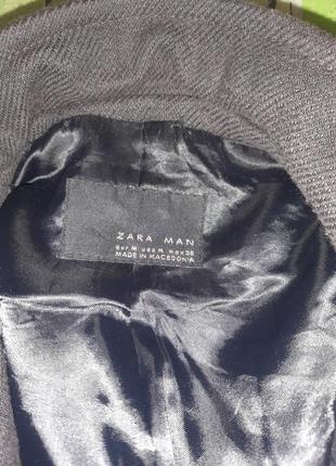 Легеньке пальто zara man довге на підкладці4 фото