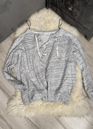 Фірмова сіра кофта светр