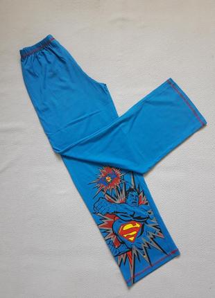 Крутые брюки для дома пижамные брюки  на 11-12 лет на рост 146-152 см superman8 фото