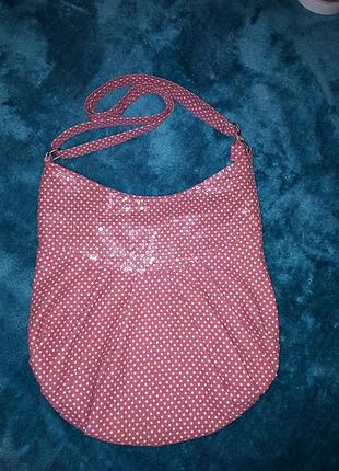 Коттонова сумочка ніжний жіночний аксесуар.