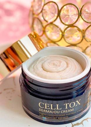 Омолаживающий крем со стволовыми клетками medi-peel cell tox dermajou cream2 фото
