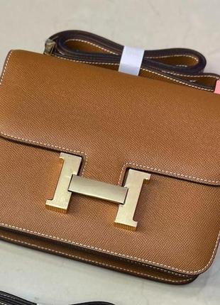 Сумка кожаная люкс в стиле hermes🍭