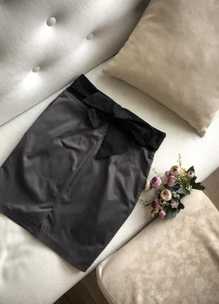 Атласная юбка