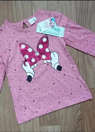 Реглан pepco minnie mouse р.98