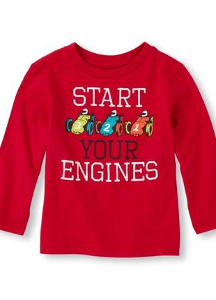 Реглан з машинками, розмір 9-12 місяців