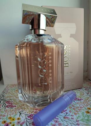 Розпив! оригінал! парфумовона вода 3мл hugo boss the scent for her