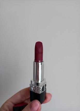 Матова помада  dior matte2 фото