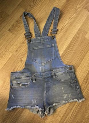Джинсовий комбінезон шорти