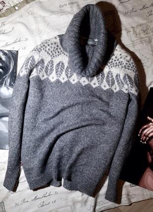 Свитер альпака/шерсть mint velvet (m-l)