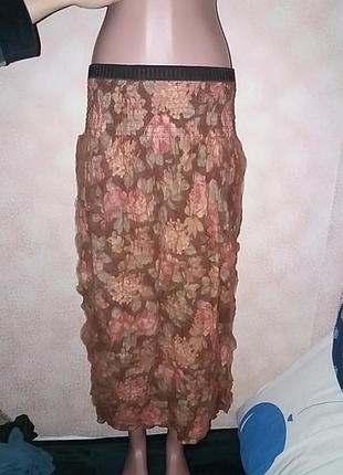 Юбка органза