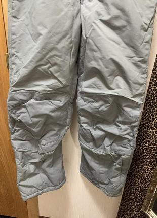 Серые болоневые штаны,зимние штаны,зимний комбинезон на подростка4 фото