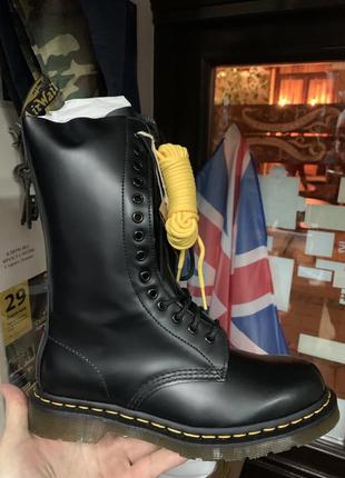 Хит сезона! ботинки dr. martens високие ботфорти original оригінал шкіра мартенс мартенси dr.martens1 фото