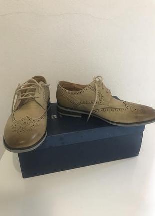 Чоловічі туфлі  р. 40-41 marco lippi1 фото