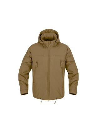 Куртка зимова helikon-tex® husky tactic winter jacket - climashield® apex 100g - coyote l