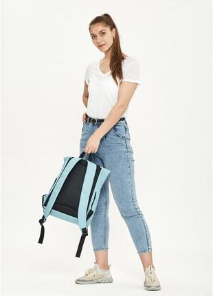 Женский рюкзак ролл sambag rolltop milton голубой3 фото