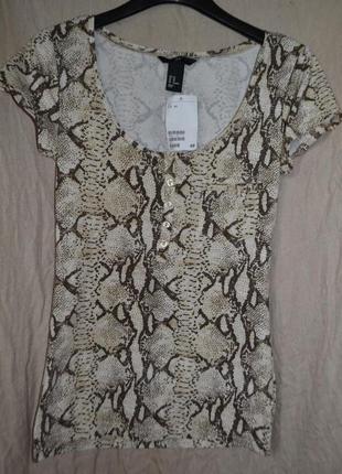 Футболка h&m, бавовна, хс-з