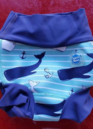 Happy nappy splash about подгузник трусики для плавания s 0-3м 50-56-62см