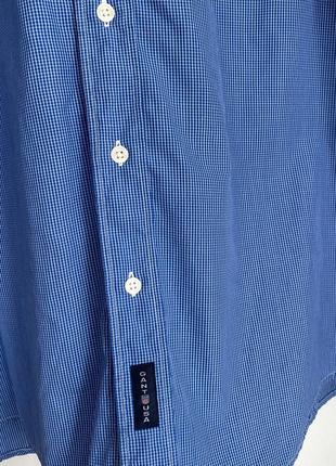 Синя сорочка у клітинку gant 6