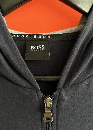 Hugo boss оригинал мужская кофта с капюшоном худи размер s б у6 фото