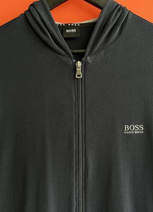 Hugo boss оригинал мужская кофта с капюшоном худи размер s б у2 фото