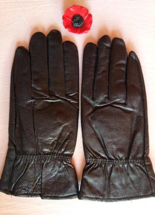 Нові жіночі рукавички з лайкової шкіри хорошої якості1 фото