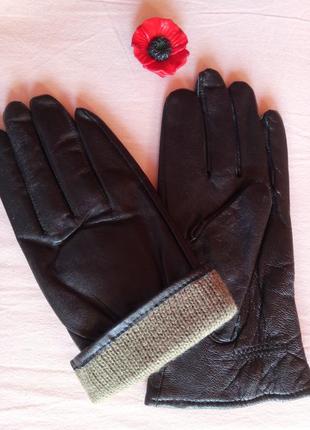 Нові жіночі рукавички з лайкової шкіри хорошої якості3 фото