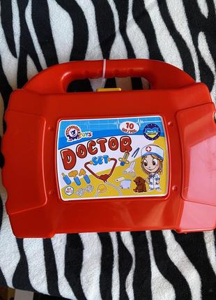 Іграшка маленький лікар набір сумка