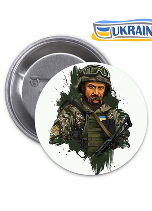 Значок ukraine ua украина слава украине патриотичный шевченко