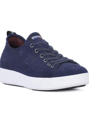 Снікерси blauer - 8saustin01 navy suede р.42-42,5