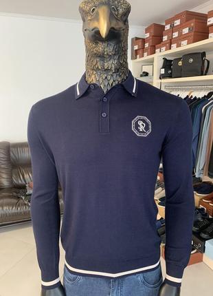 Чоловіче поло з довгим рукавом стефано річі