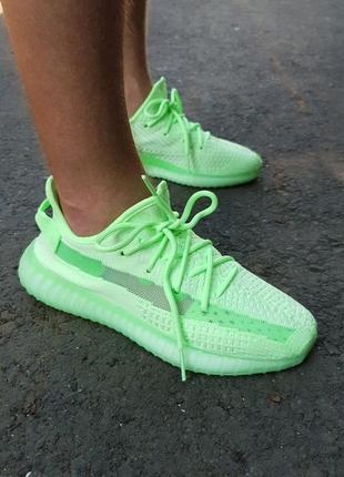 Кросівки adidas yeezy boost 350 v2 green5 фото