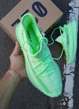 Кросівки adidas yeezy boost 350 v2 green2 фото