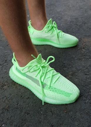 Кросівки adidas yeezy boost 350 v2 green7 фото