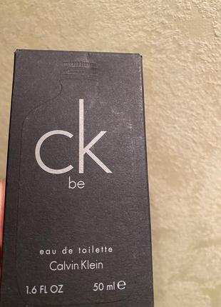 Calvin klein ck be туалетна вода. 50 мл2 фото