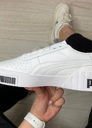 Жіночі кросівки puma basket cali женские кроссовки пуми1 фото