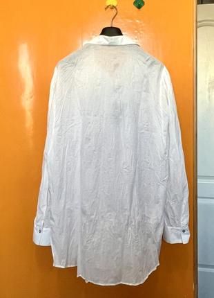 Блузка белая massimo dutti7 фото