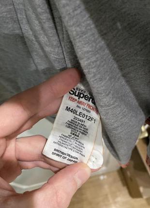 Рубашка superdry тенниска скейтырская стильная размер м утеплена
