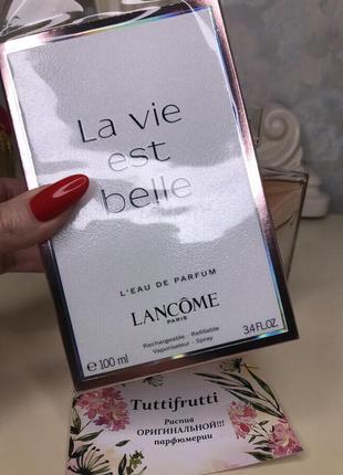 Lancome la vie est belle, edp, 1 ml, оригинал 100%!!! делюсь!5 фото