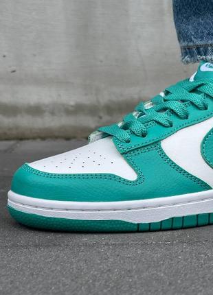 Кроссовки nike sb dunk low ‘green’7 фото