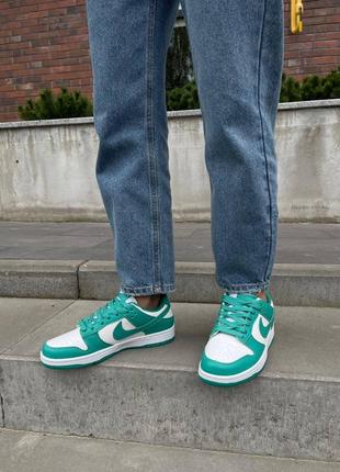 Кроссовки nike sb dunk low ‘green’3 фото