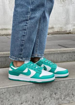 Кроссовки nike sb dunk low ‘green’