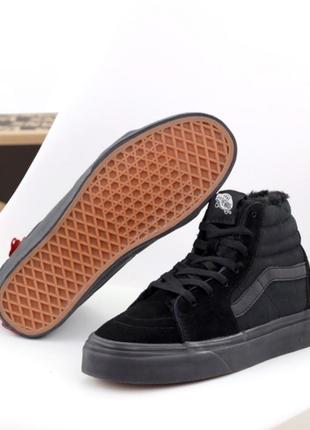 Кросівки vans black winter кроссовки