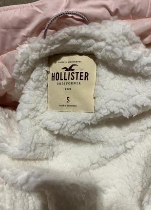 Тепла куртка hollister2 фото