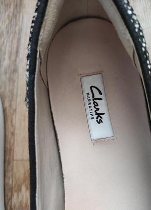 Кожаные слипоны из шерсти пони от clarks4 фото