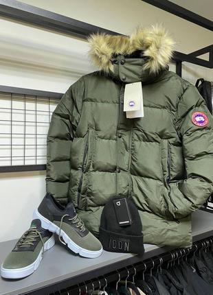 Зимняя мужская куртка canada goose