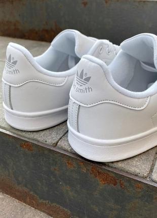 Adidas stan smith white❤️36рр-45рр❤️кросівки адідас стен сміт білі, кросовки адидас демисезонные стен смит6 фото
