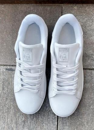 Adidas stan smith white❤️36рр-45рр❤️кросівки адідас стен сміт білі, кросовки адидас демисезонные стен смит7 фото